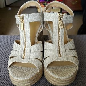 Wedge MK sandals